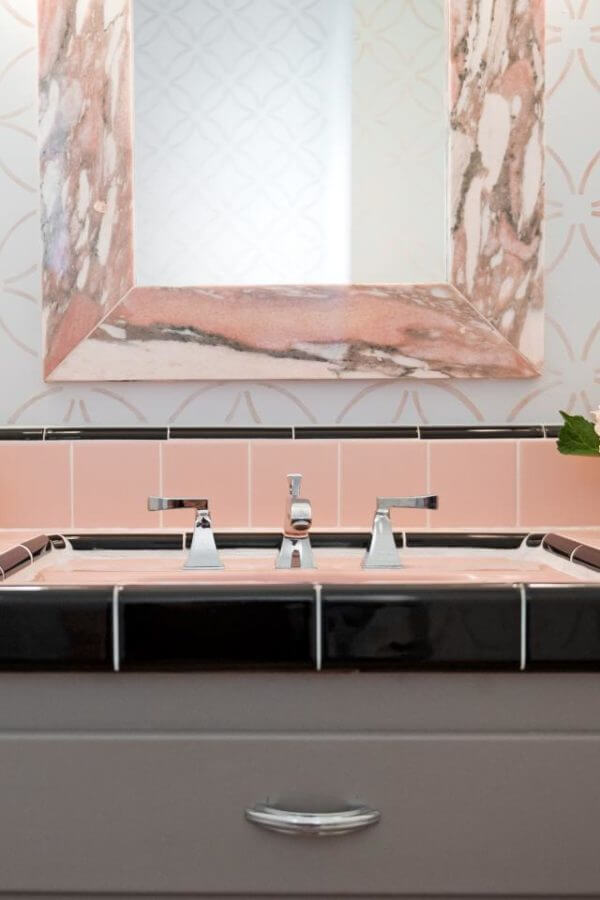 Pink Bathroom Remodel